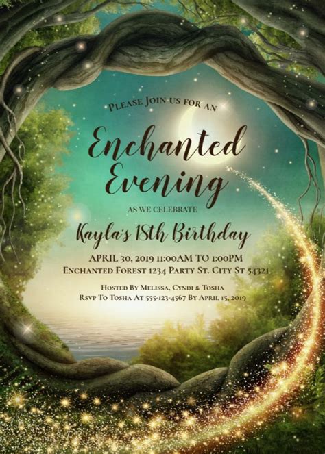Enchanted Forest Invitation Template